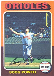 1975 Topps Mini Baseball Cards      625     Boog Powell